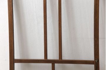 ガラス扉をリペア&カスタム!高さを高くリサイズし、ガラスを気泡ガラスに変更。蝶番・取っ手・猫用出入り口を取り付け。(ドア、建具)