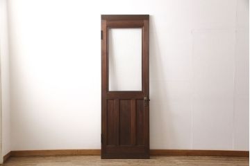 木製ドアをリペア&カスタム!高さと幅をリサイズ。(ガラス扉、建具)