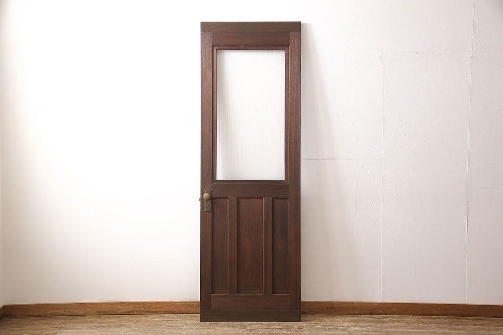 木製ドアをリペア&カスタム!高さと幅をリサイズ。(ガラス扉、建具)