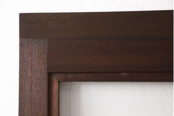 木製ドアをリペア&カスタム!高さと幅をリサイズ。(ガラス扉、建具)