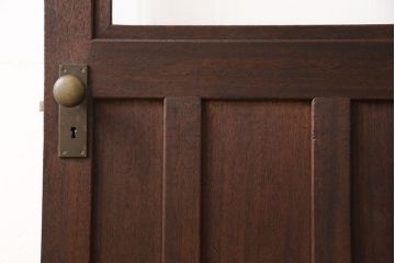 木製ドアをリペア&カスタム!高さと幅をリサイズ。(ガラス扉、建具)