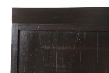 板戸2枚をリペア&カスタム!高さを高くリサイズし、中央に鋲を取り付け。(建具、引き戸)