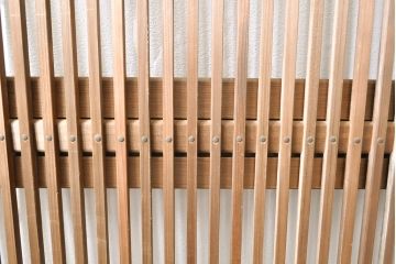 格子戸4枚をリペア&カスタム!戸車を取り付け、ガラスをクリアガラスに交換。(引き戸、建具)