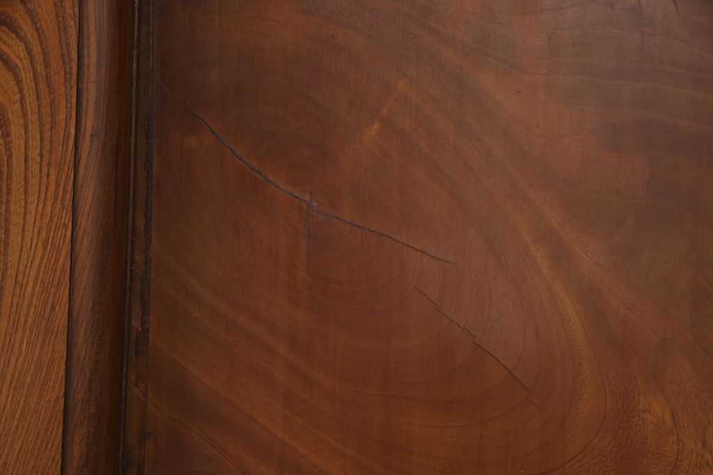 明治大正期の蔵戸をリペア&カスタム!衝立としての使用に合わせて仕上げ。全体を表側の色味に合わせて着色し仕上げ。(建具、玄関戸、引き戸)