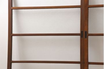 ビンテージのガラス戸2枚をリペア&カスタム!高さを切り詰めリサイズ。(窓、引き戸、建具)