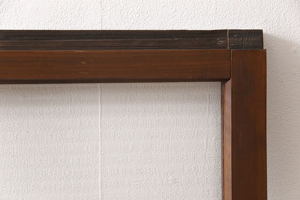 ビンテージのガラス戸2枚をリペア&カスタム!高さを切り詰めリサイズ。(窓、引き戸、建具)