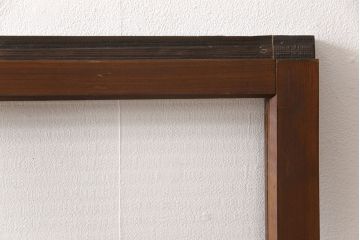 ビンテージのガラス戸2枚をリペア&カスタム!高さを切り詰めリサイズ。(窓、引き戸、建具)