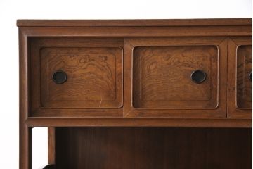京都産の茶棚の見た目を変えずに綺麗にリペア!(茶箪笥、収納棚、戸棚、重ね箪笥、水屋箪笥、キャビネット)