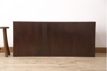 米沢箪笥の見た目を変えずに綺麗にリペア!内部に切り欠き加工をし、天板を補強。(和たんす、ローチェスト、収納箪笥、時代箪笥、引き出し)