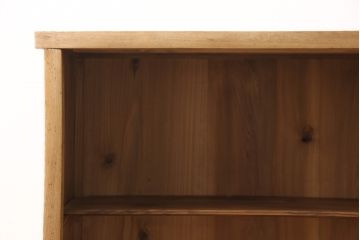 昭和中期の鉄脚付き収納棚の見た目を変えずに綺麗にリペア!クリアワックス塗装で仕上げ。(戸棚、飾り棚、オープン棚)