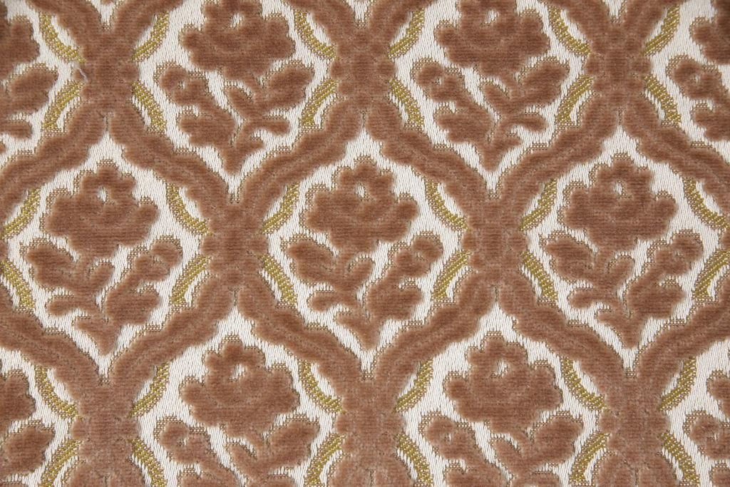 DREXEL HERITAGE(ドレクセルヘリテイジ)のスツールをリペア&カスタム!座面を指定の生地に張り替え、脚底をクッション付きのタイプに交換。