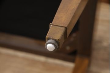 DREXEL HERITAGE(ドレクセルヘリテイジ)のスツールをリペア&カスタム!座面を指定の生地に張り替え、脚底をクッション付きのタイプに交換。