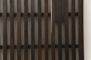 格子戸をリペア&カスタム!高さをリサイズし、吊り金具を取り付け加工。(引き戸、建具)