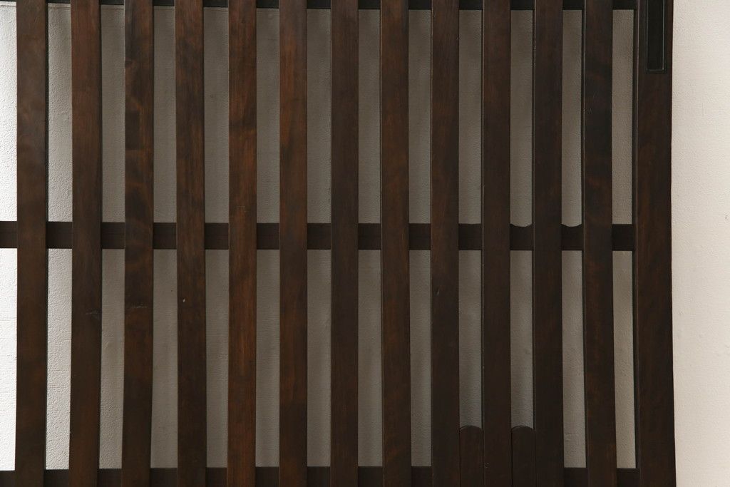 格子戸をリペア&カスタム!高さをリサイズし、吊り金具を取り付け加工。(引き戸、建具)