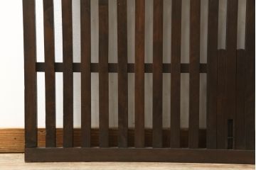 格子戸をリペア&カスタム!高さをリサイズし、吊り金具を取り付け加工。(引き戸、建具)