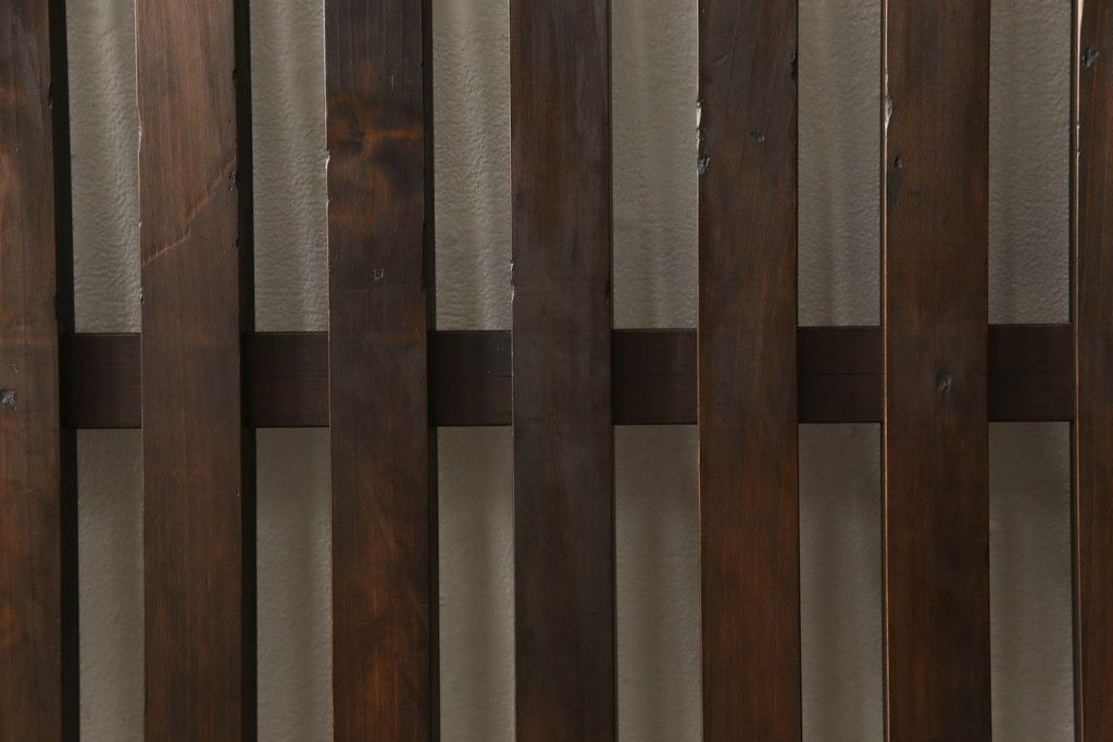 格子戸をリペア&カスタム!高さをリサイズし、吊り金具を取り付け加工。(引き戸、建具)