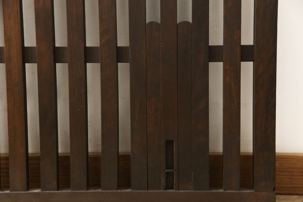 格子戸をリペア&カスタム!高さをリサイズし、吊り金具を取り付け加工。(引き戸、建具)