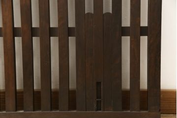 格子戸をリペア&カスタム!高さをリサイズし、吊り金具を取り付け加工。(引き戸、建具)