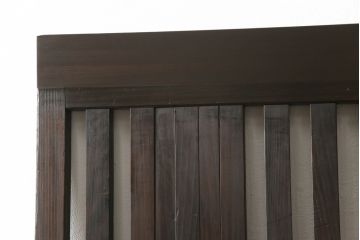 格子戸をリペア&カスタム!高さをリサイズし、吊り金具を取り付け加工。(引き戸、建具)