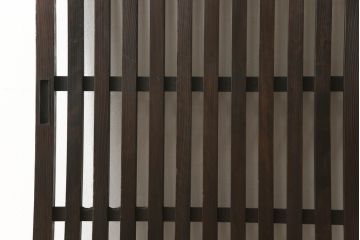 格子戸をリペア&カスタム!高さをリサイズし、吊り金具を取り付け加工。(引き戸、建具)