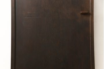 木製扉をリペア&カスタム!ローラー締まりを取り付け加工。(ドア、建具)