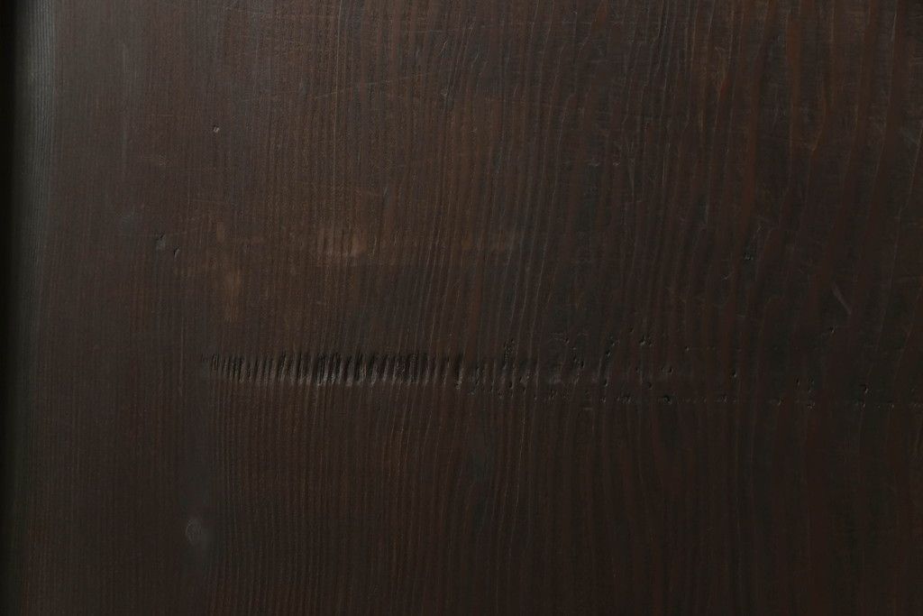 木製扉をリペア&カスタム!ローラー締まりを取り付け加工。(ドア、建具)