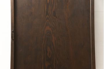 木製扉をリペア&カスタム!ローラー締まりを取り付け加工。(ドア、建具)