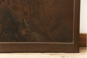 木製扉をリペア&カスタム!ローラー締まりを取り付け加工。(ドア、建具)