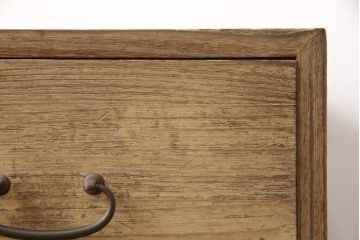 昭和中期の箪笥の見た目を変えずに綺麗にリペア!蜜?ワックス仕上げ。(ローボード、テレビ台、チェスト、引き出し、桐箪笥、桐たんす)