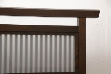 松本民芸家具の衝立をリペア&カスタム!ご希望のサイズにカットし高さを調整。(つい立て、パーテーション)