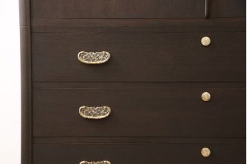 加茂総桐箪笥をリペア&カスタム!ご希望の色味に着色仕上げ。(総桐たんす、桐タンス、着物箪笥、和タンス)