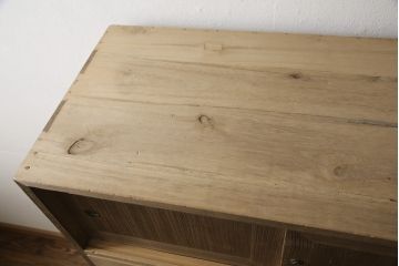 3段重ね箪笥をリペア&カスタム!木部の表情を損なうことなく全体にワックス塗装。(衣装箪笥、引き出し、桐箪笥、桐たんす、和タンス)