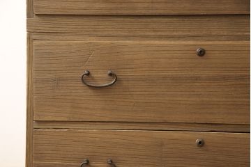 3段重ね箪笥をリペア&カスタム!木部の表情を損なうことなく全体にワックス塗装。(衣装箪笥、引き出し、桐箪笥、桐たんす、和タンス)