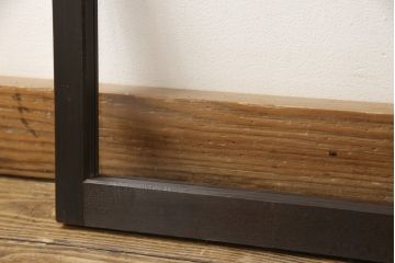 色ガラス入り欄間をリペア&カスタム!ご希望の幅にリサイズ。(明り取り、明かり取り)