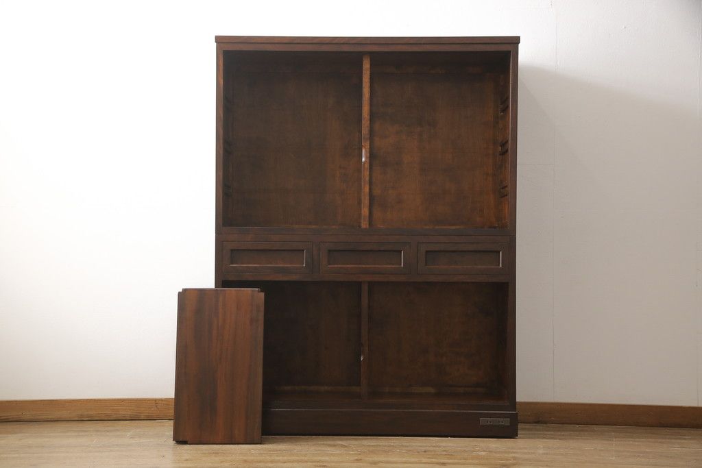 食器棚をリペア&カスタム!キャスター、コンセントを取り付け。(戸棚、収納棚、キャビネット)