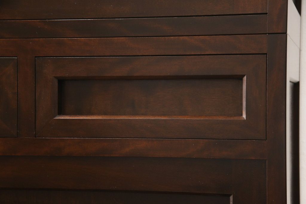 食器棚をリペア&カスタム!キャスター、コンセントを取り付け。(戸棚、収納棚、キャビネット)