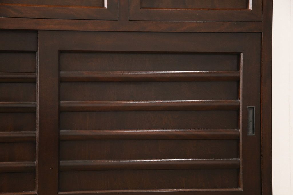 食器棚をリペア&カスタム!キャスター、コンセントを取り付け。(戸棚、収納棚、キャビネット)