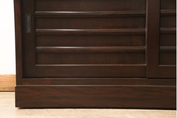 食器棚をリペア&カスタム!キャスター、コンセントを取り付け。(戸棚、収納棚、キャビネット)