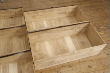 庄内箪笥の見た目を変えずに綺麗にリペア!元の雰囲気を残しつつ研磨して仕上げ。(重ね箪笥、時代箪笥、引き出し)