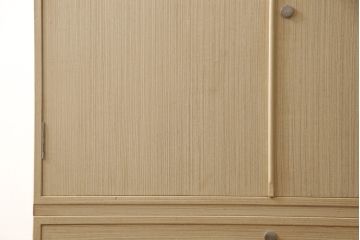 加茂総桐箪笥をリペア&カスタム!上段の引き出し枠を取り払い、衣装盆の受け製作。下段引き出し3杯のうち1杯をカットし高さをリサイズ。(並厚、総桐たんす、桐タンス、着物箪笥、衣装タンス)