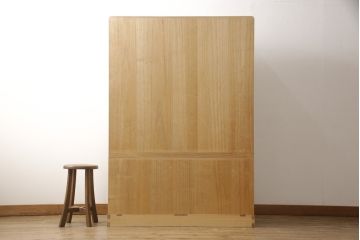 加茂総桐箪笥をリペア&カスタム!上段の引き出し枠を取り払い、衣装盆の受け製作。下段引き出し3杯のうち1杯をカットし高さをリサイズ。(並厚、総桐たんす、桐タンス、着物箪笥、衣装タンス)