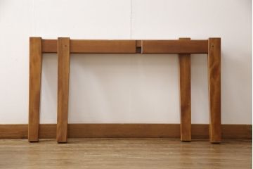 2way丸テーブルの見た目を変えずに綺麗にリペア!脚部のみ修繕・調整。(ちゃぶ台、座卓、カフェテーブル、コーヒーテーブル、サイドテーブル)
