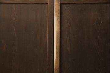 板戸4枚をリペア&カスタム!高さと幅をリサイズし、引手・戸車を取付け。(板戸、引き戸、建具)