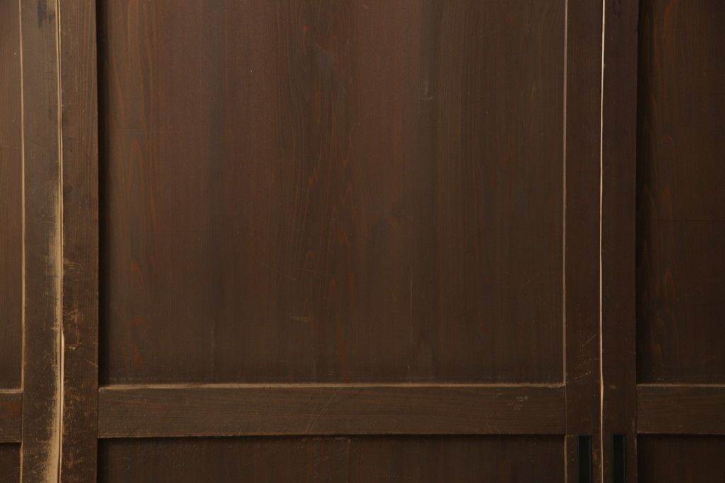 板戸4枚をリペア&カスタム!高さと幅をリサイズし、引手・戸車を取付け。(板戸、引き戸、建具)