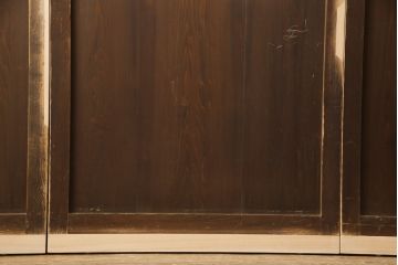 板戸4枚をリペア&カスタム!高さと幅をリサイズし、引手・戸車を取付け。(板戸、引き戸、建具)