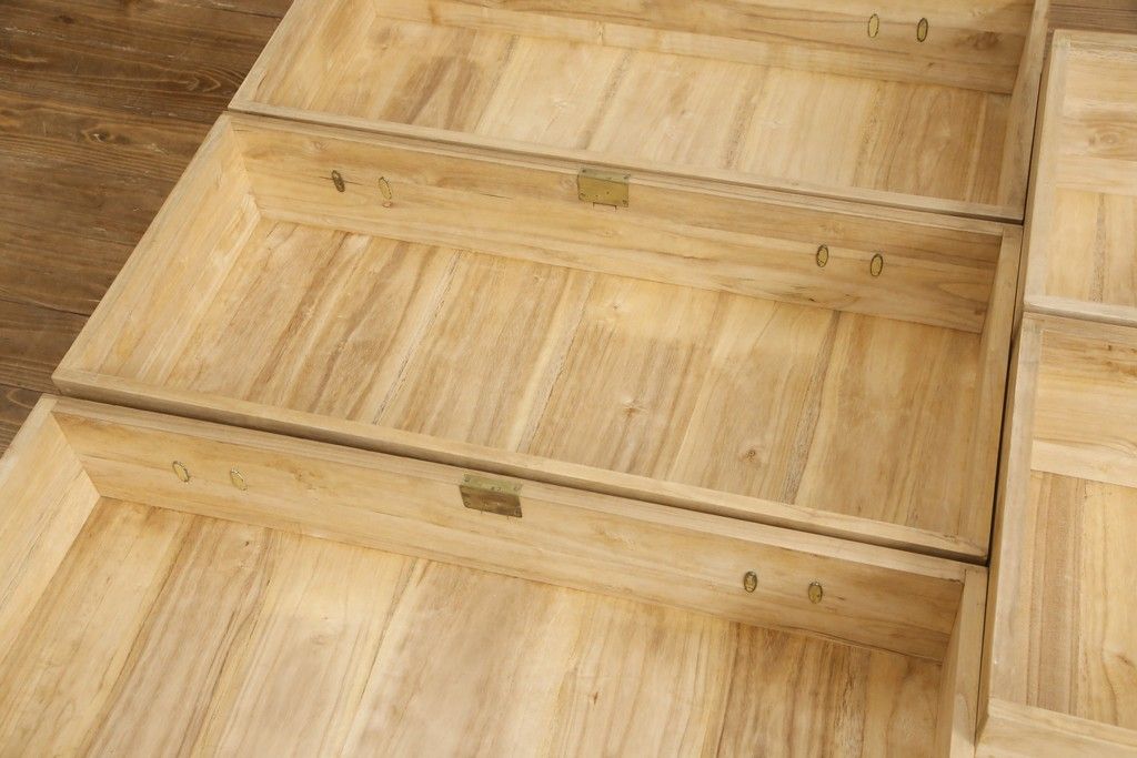 総桐箪笥をリペア&カスタム!桐材本来の木目や木色を生かしたナチュラル仕上げ。(桐たんす、和タンス、衣装箪笥、ヴィンテージ)