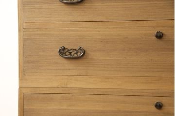 総桐箪笥をリペア&カスタム!桐材本来の木目や木色を生かしたナチュラル仕上げ。(桐たんす、和タンス、衣装箪笥、ヴィンテージ)