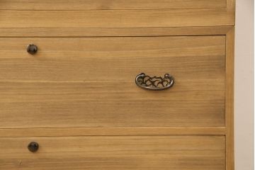 総桐箪笥をリペア&カスタム!桐材本来の木目や木色を生かしたナチュラル仕上げ。(桐たんす、和タンス、衣装箪笥、ヴィンテージ)