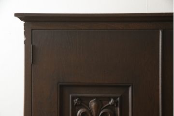 ワードローブの見た目を変えずに綺麗にリペア!ポール部分のフックを新品に交換。(衣装タンス、洋服タンス、引き出し、ヴィンテージ)