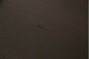 片袖デスクの見た目を変えずに綺麗にリペア!現状をベースに1トーン程落ち着いた色味に着色。(ワークデスク、机、在宅ワーク、在宅用)